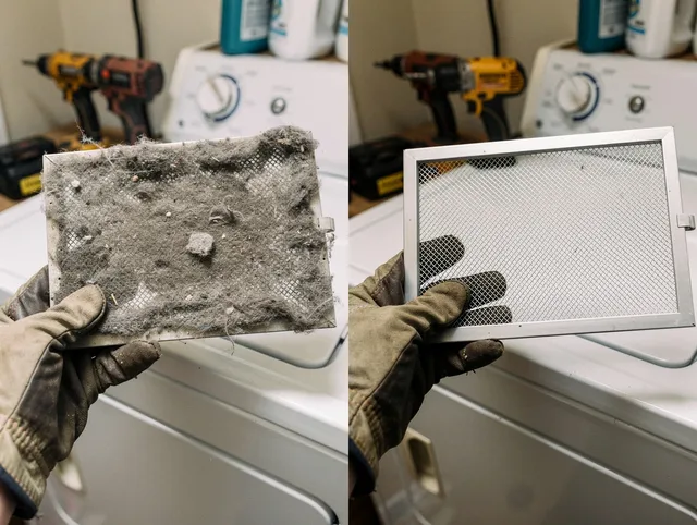 Professional lint trap cleaning by Citrus Dryer Vent Cleaning in Citrus
