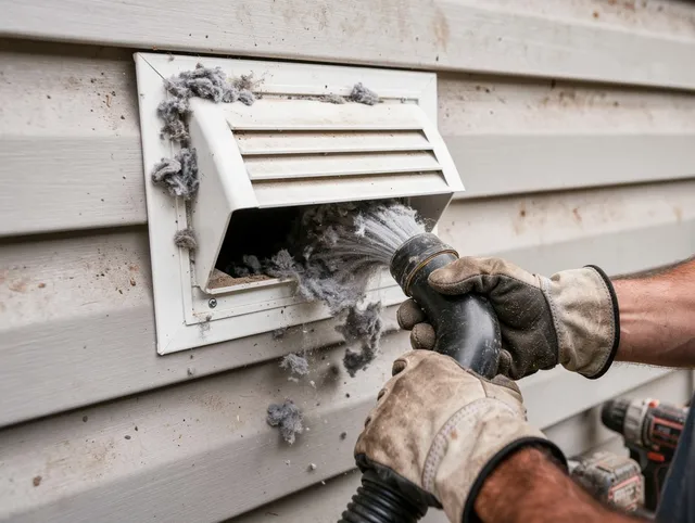 Professional dryer vent cleaning by Citrus Dryer Vent Cleaning in Citrus