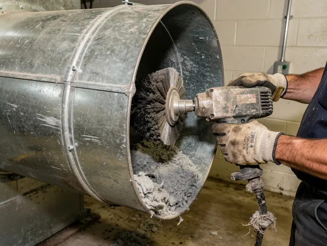 Industrial-grade dryer vent cleaning by Citrus Dryer Vent Cleaning in Citrus